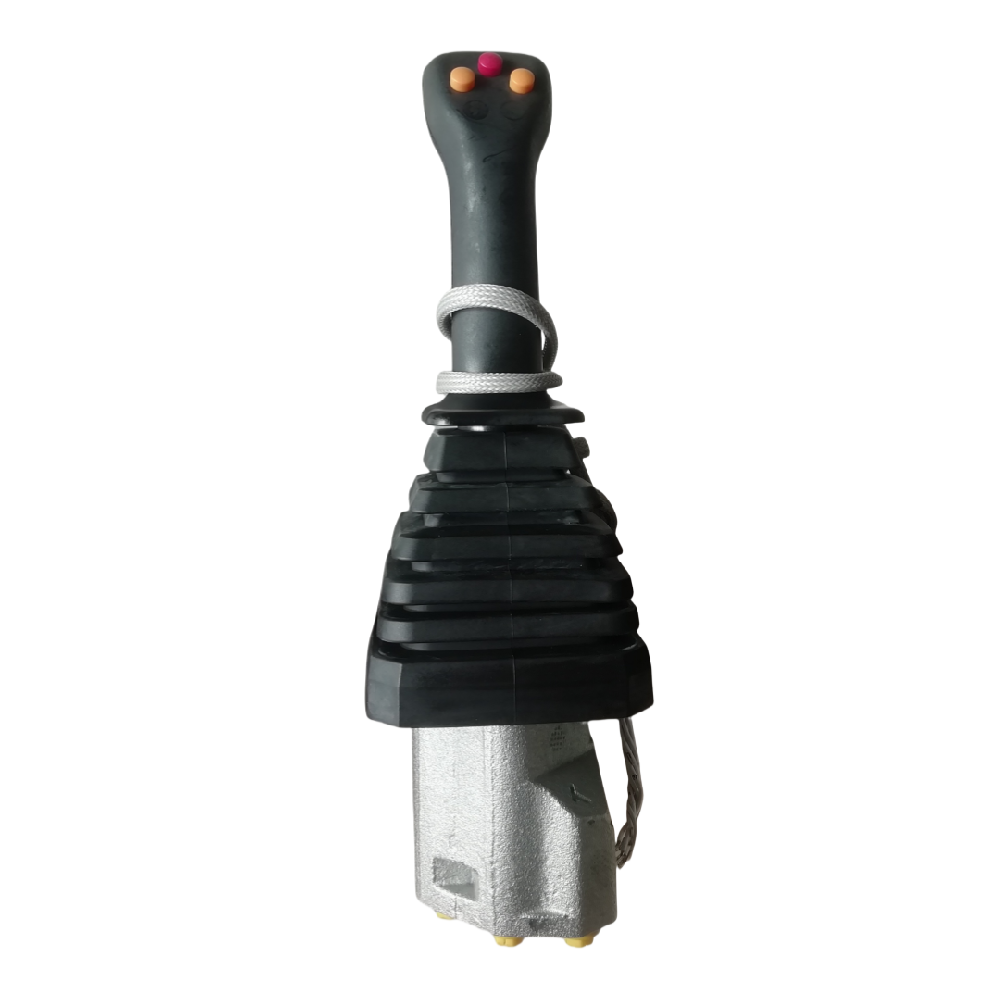 El joystick es una válvula de control remoto