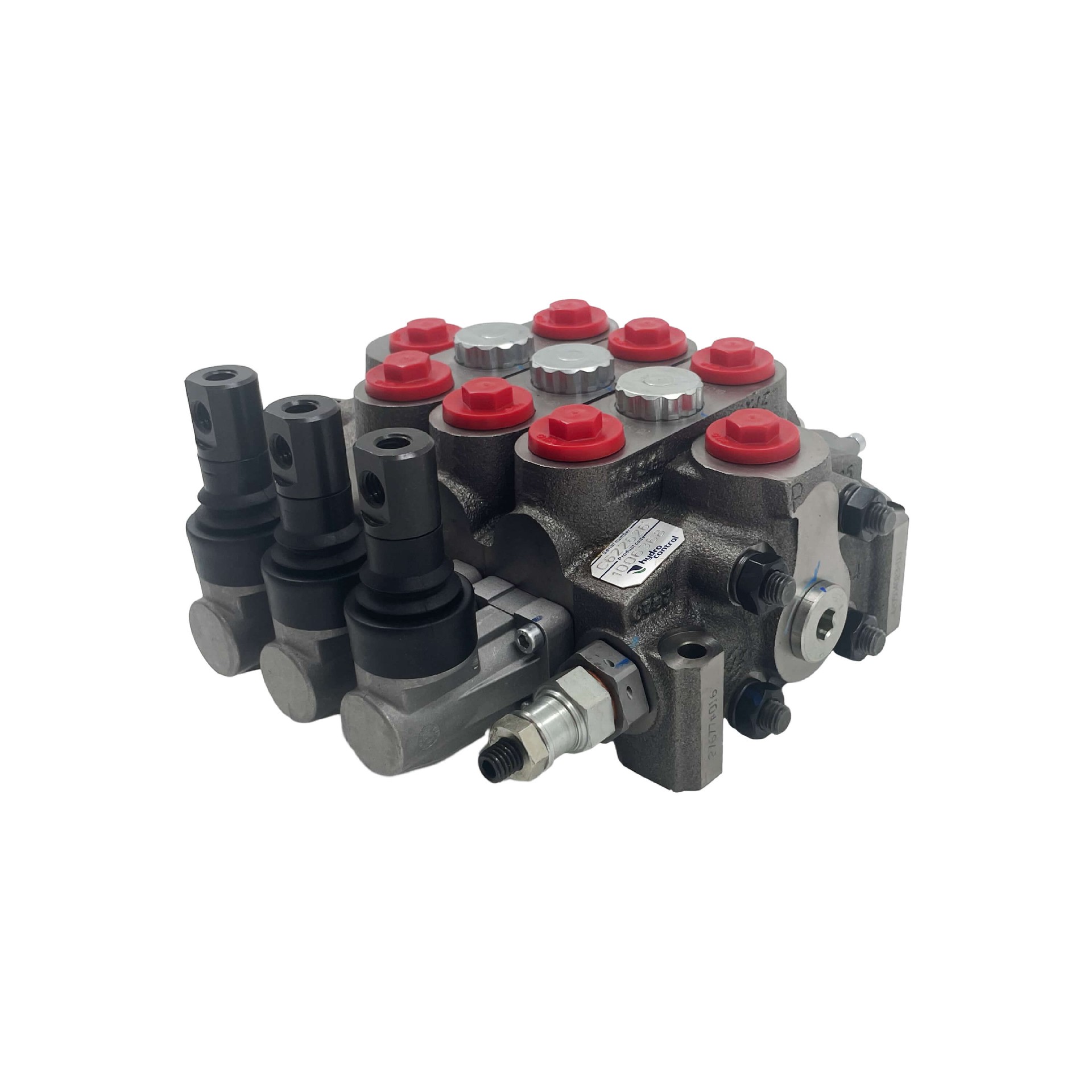 Monobloque y Válvula de control hidráulica seccional Hydrocontrol HC-D4/3-IL009-160 W002AH001F001A-TN G04