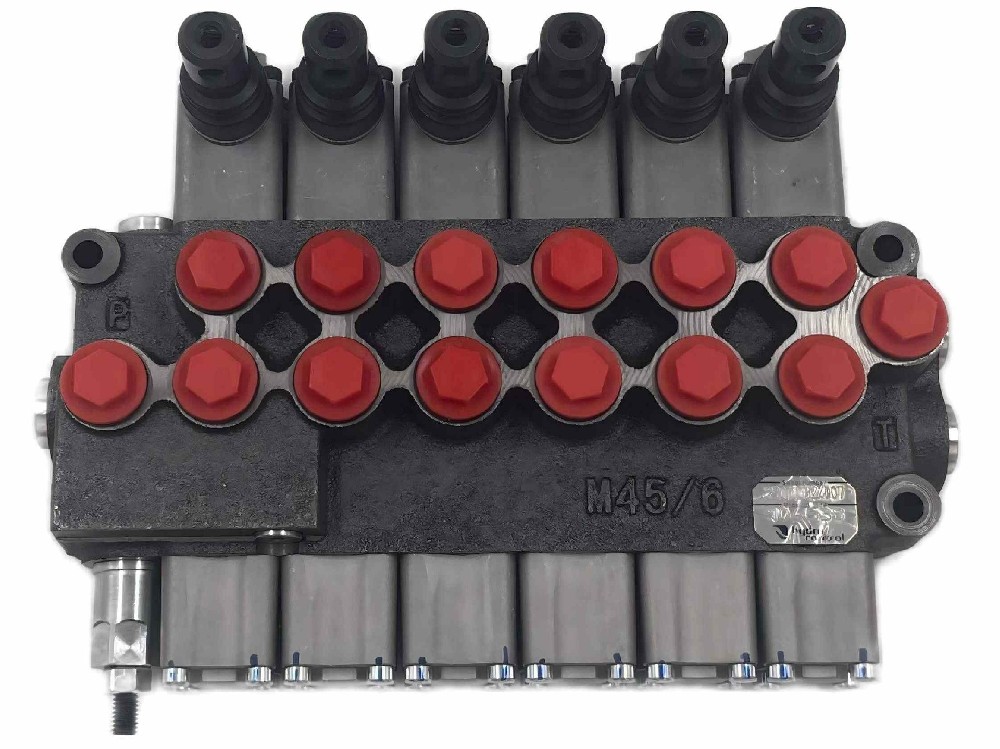 Hidrocontrol HC-M45/6-IR301-(160) W001H001F001*6-AG02 válvula de control direccional manual válvula hidráulica apilable