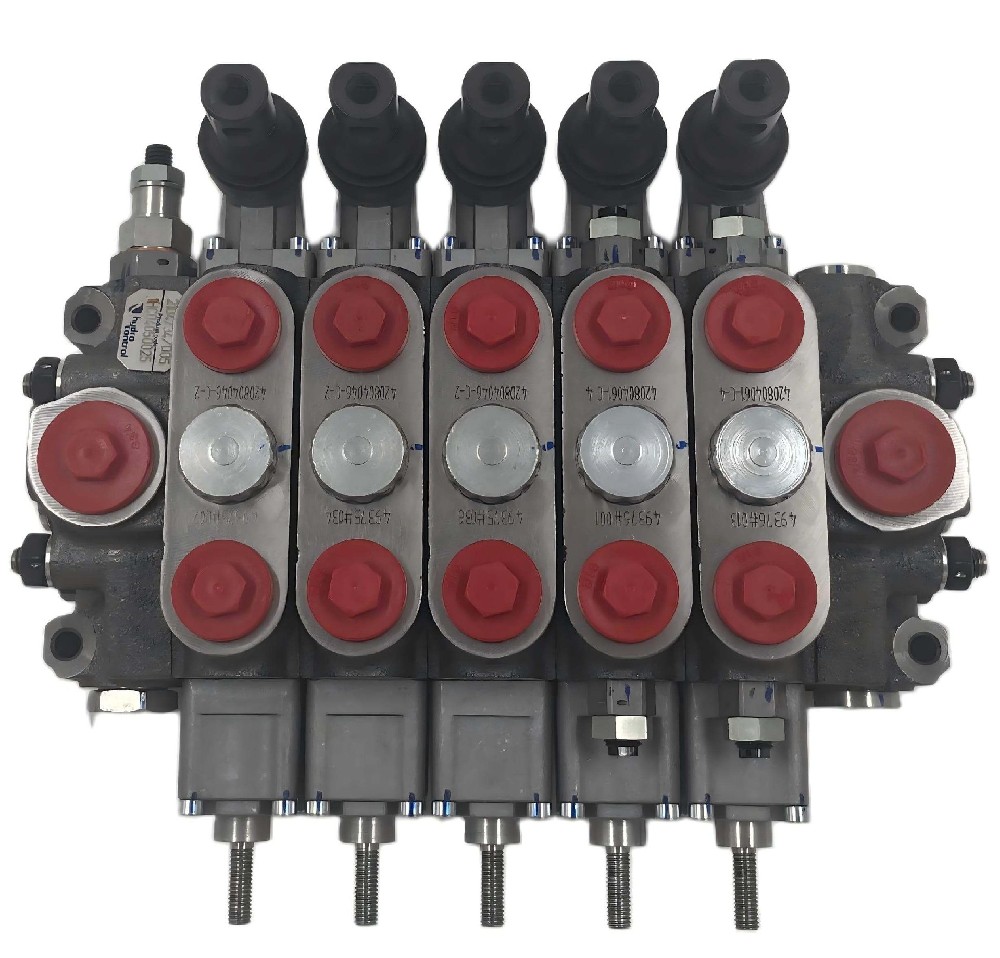 Válvula direccional seccional operada por palanca HC-D4/5-IL009(210)AG04 W002AH001F001A-TJ AG05 Zhongping Technology